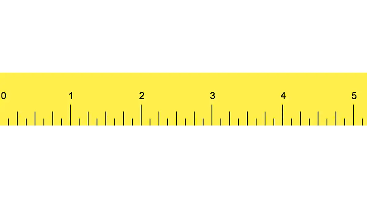 Inch ruler